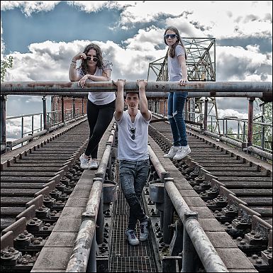 Landschaftspark - on location shooting