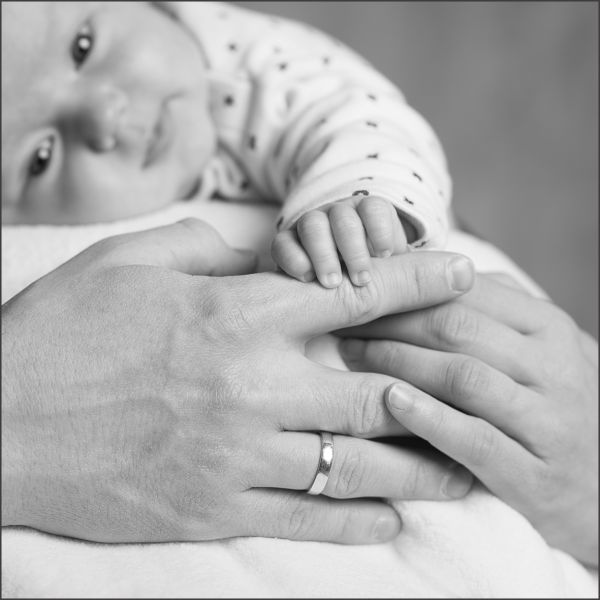Pures Gefühl bei Babybildern